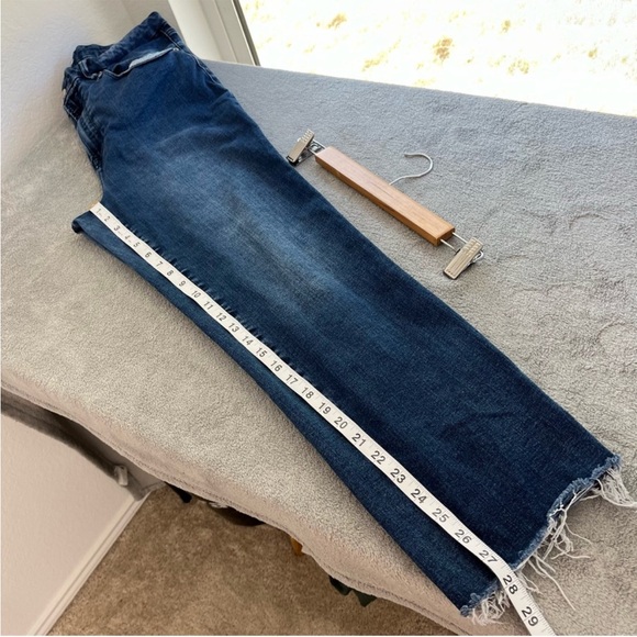 GOOD AMERICAN Always Fits Good Classic Straight Leg Jeans size 14-18 - Picture 8 of 9